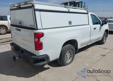 2021 Chevrolet Silverado 1500 2Wd Long Bed Wt z USA, uszkodzony, nr VIN 3GCNWAEKXMG437154